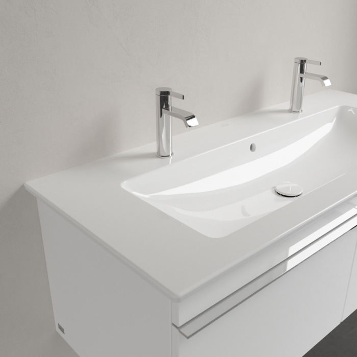 Villeroy&Boch Venticello Раковина 120х50 см, 2 отв., с переливом, цвет: белый
