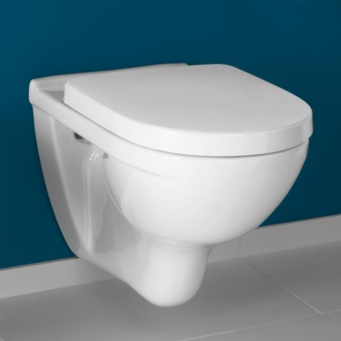 Villeroy&Boch O.novo Унитаз подвесной 36x56 см, с вертикальным смывом, цвет: белый