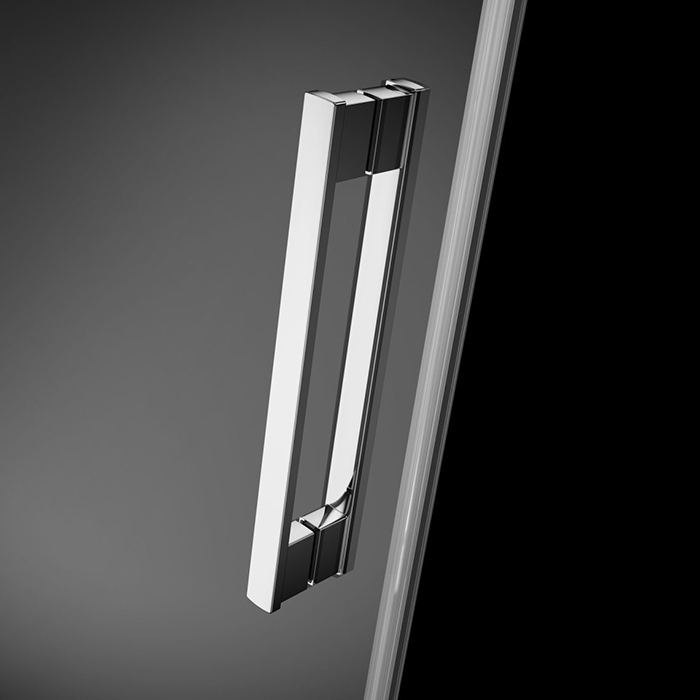 Radaway Idea PN DWD Штора на ванну 180x150 см, отделка: хром/стекло прозрачно