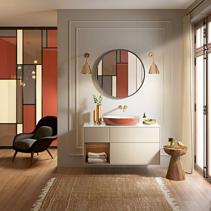 Villeroy&Boch Artis Раковина 61x41x13см., накладная, цвет: Rust