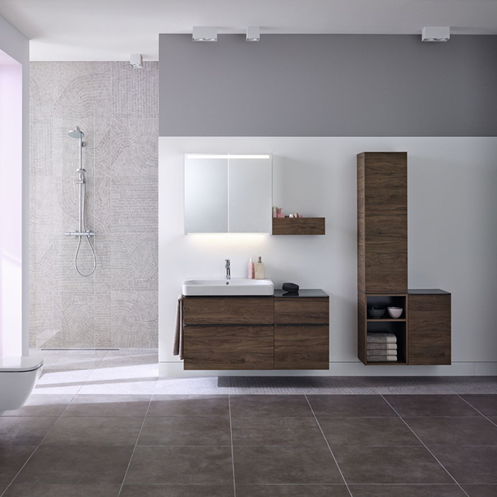 Geberit Smyle Square Раковина 90x48см., подвесная, 1 отв., цвет: белый