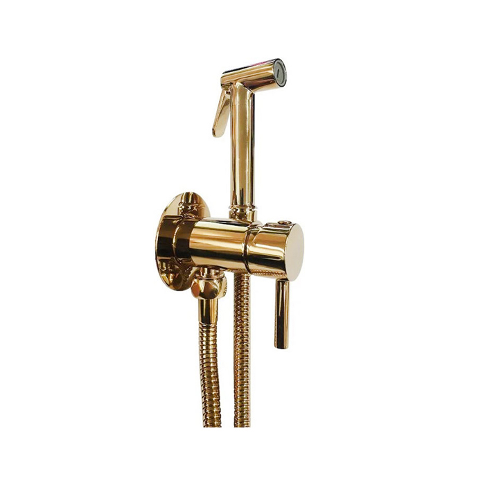 Paffoni Tweet round Гигиенический душ с держателем, шланг 1200 мм, co ...