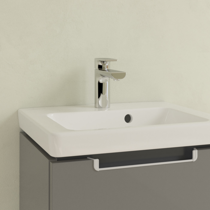 Villeroy&Boch Subway 2.0 Раковина 45х37 см, 1 отв., с переливом, цвет: белый