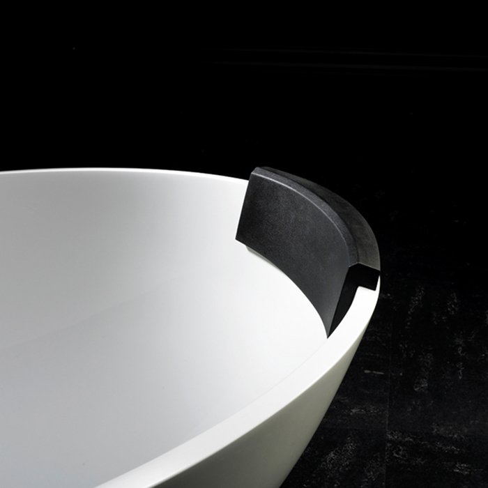 Victoria + Albert Napoli, подголовник съёмный, цвет: чёрный