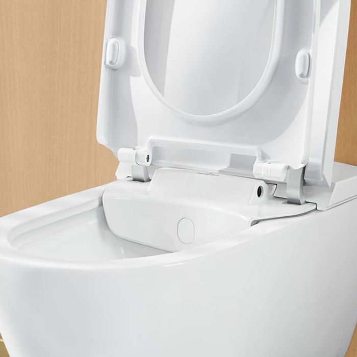 Villeroy&Boch ViClean-I 100 Унитаз-биде подвесной 38.5x59.5 см, безободковый, с антигрязевым покрытием CeramicPlus, цвет: белый