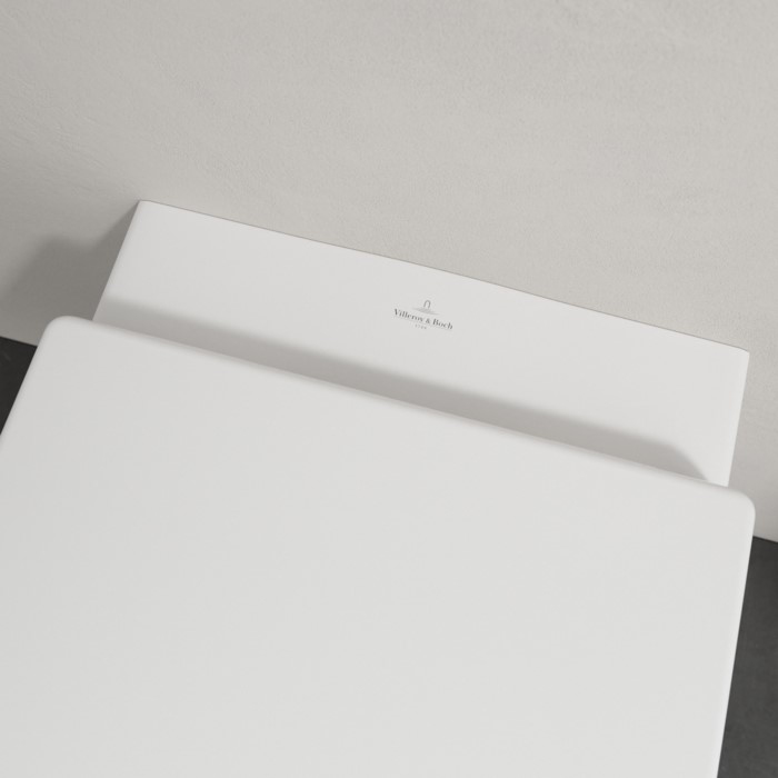 Villeroy&Boch Architectura Унитаз 37x53см., подвесной, безободковый, с гориз. выпуском, цвет: альпийский белый