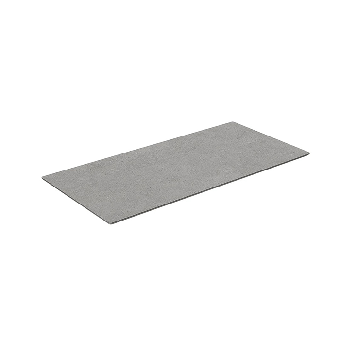 Kerama Marazzi Столешница 100см., из керамогранита, для накладных раковин Фондамента, 1 отв., цвет: серый натуральный