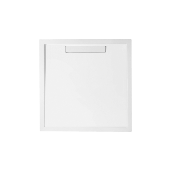 Villeroy&Boch Squaro Душевой поддон 90х90х1.8см., с антигрязевым покрытием CeramicPlus, цвет: альпийский белый