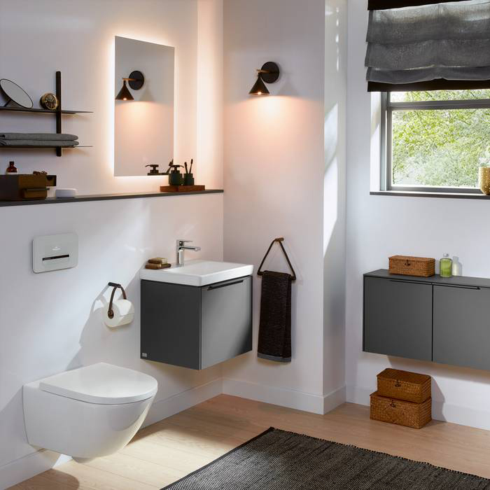 Villeroy&Boch Subway 3.0 Унитаз 37х56х36см., подвесной, TwistFlush, с антигрязевым покрытием CeramicPlus, цвет: альпийский белый