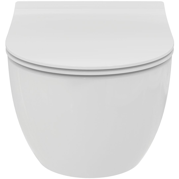 Ideal Standard Blend Curve Унитаз подвесной 54х36см., безободковый с технологией смыва RimLS+®, цвет: белый