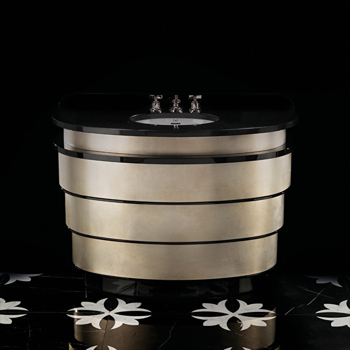 Devon&Devon Prestige Плитка из натурального камня 60x60см, универсальная, мрамор, prestige 6, цвет: black marquinha/white carrara