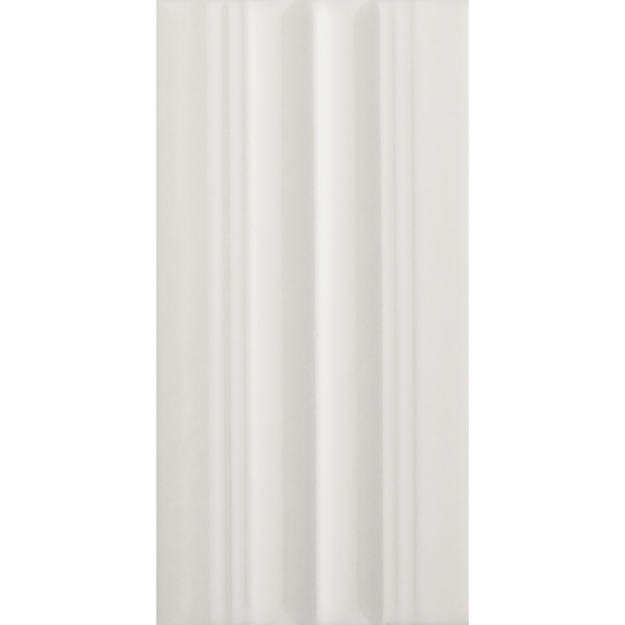 41zero42 Wigwag Керамическая плитка 7.5х15см., настенная, цвет: White