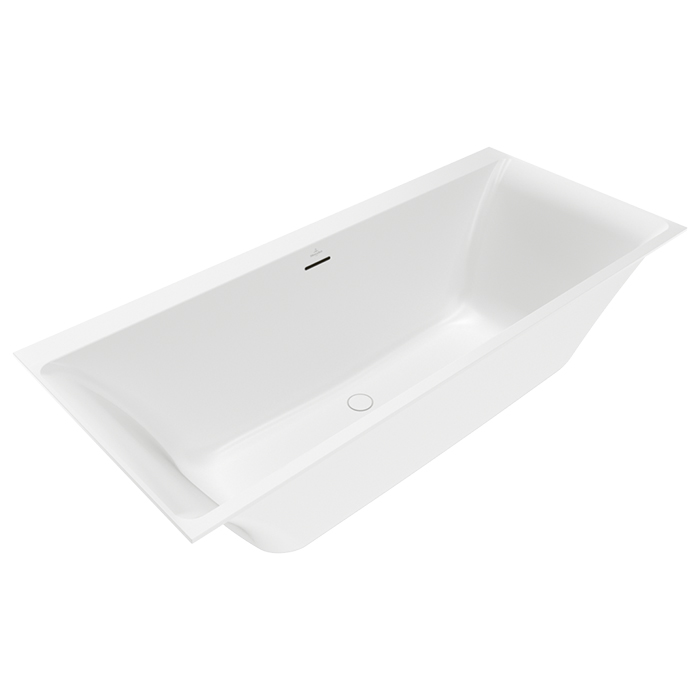 Villeroy&Boch Subway 3.0 Ванна 180х80см., встраиваемая, цвет: Stone White