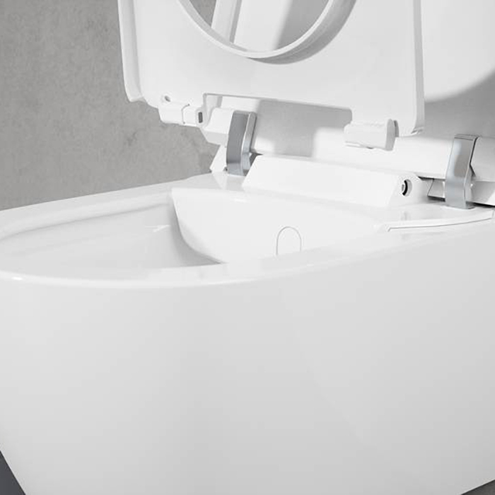 Villeroy&Boch ViClean-I 100 Унитаз-биде подвесной 38.5x59.5 см, безободковый, с антигрязевым покрытием CeramicPlus, цвет: белый