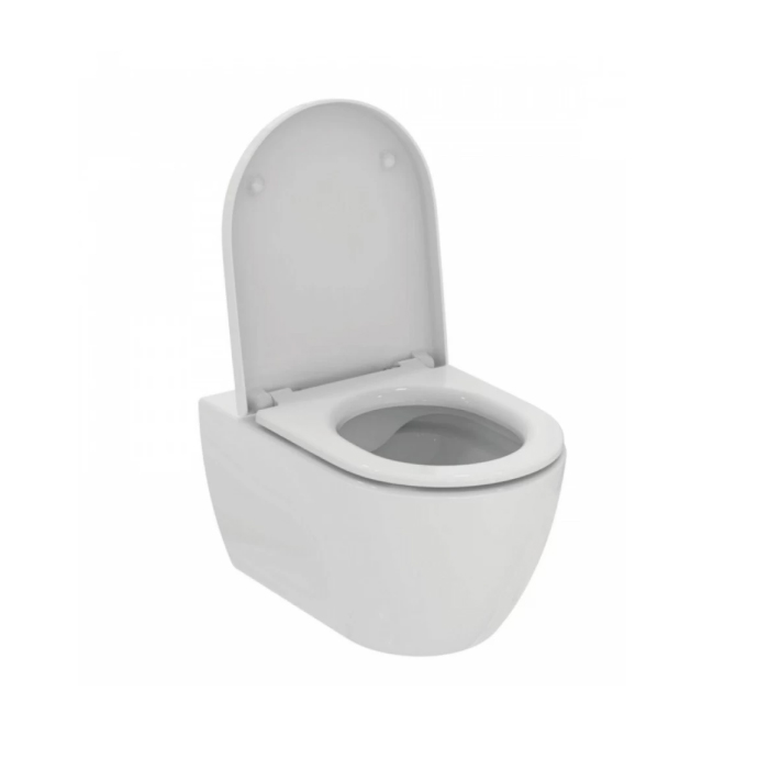 Ideal Standard Ellisse Унитаз подвесной, безободковый, с сиденьем, цвет: белый