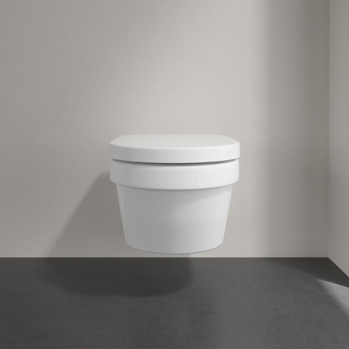 Villeroy&Boch Architectura Унитаз подвесной 37х53 см, безободковый, с антигрязевым покрытием CeramicPlus, цвет: белый