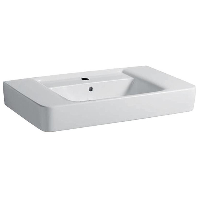 Geberit Renova Nr.1 Plan Тумба с раковиной 77.6х58.6см., подвесная, с 1 выдв. ящиком, цвет: белый