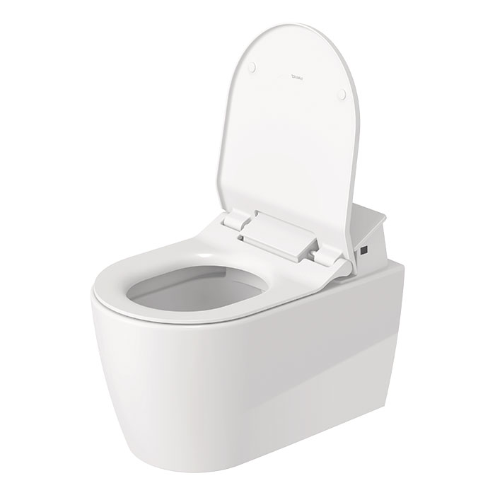 Duravit SensoWash Унитаз 57x37см., подвесной, Rimless, HygieneGlaze, с крышкой биде, цвет: белый