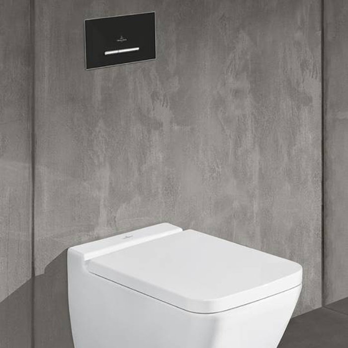 Villeroy&Boch ViConnect Кнопка смыва унитаза, цвет: черный матовый