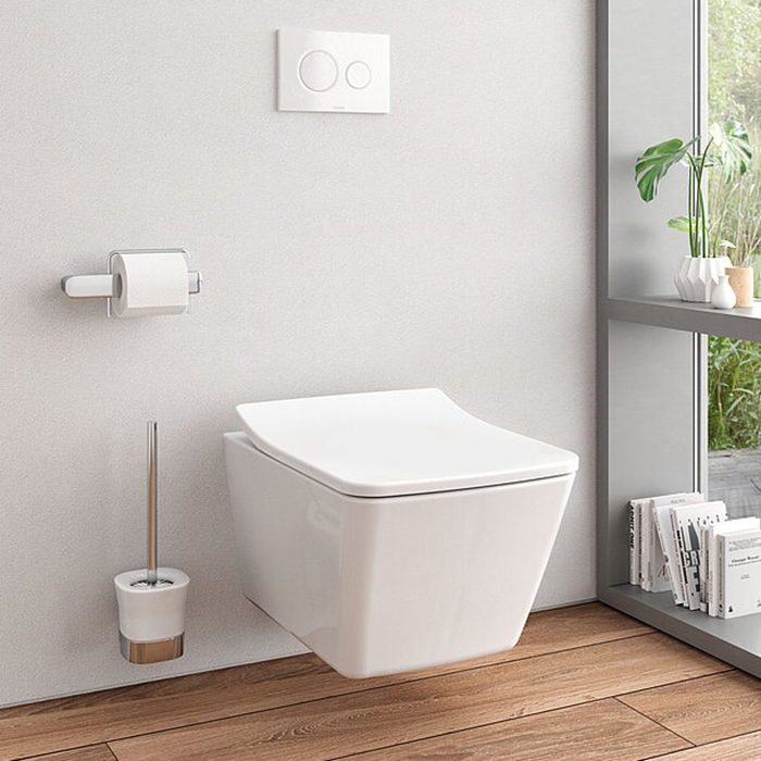 TOTO SP Унитаз 38x54см., подвесной, безободковый, с дефектом: чёрные точки, цвет: белый