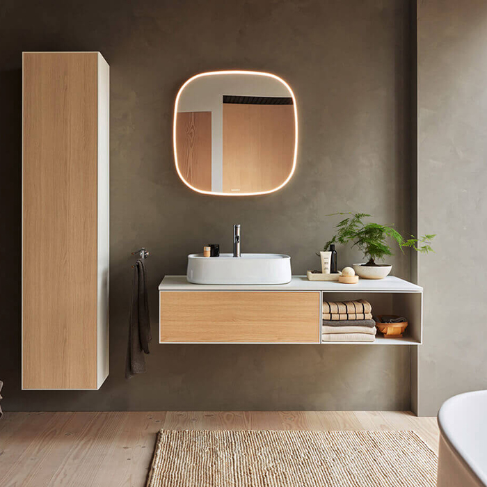 Duravit Zencha Раковина 55x39x14 см, накладная, 1 отв., цвет: белый глянцевый