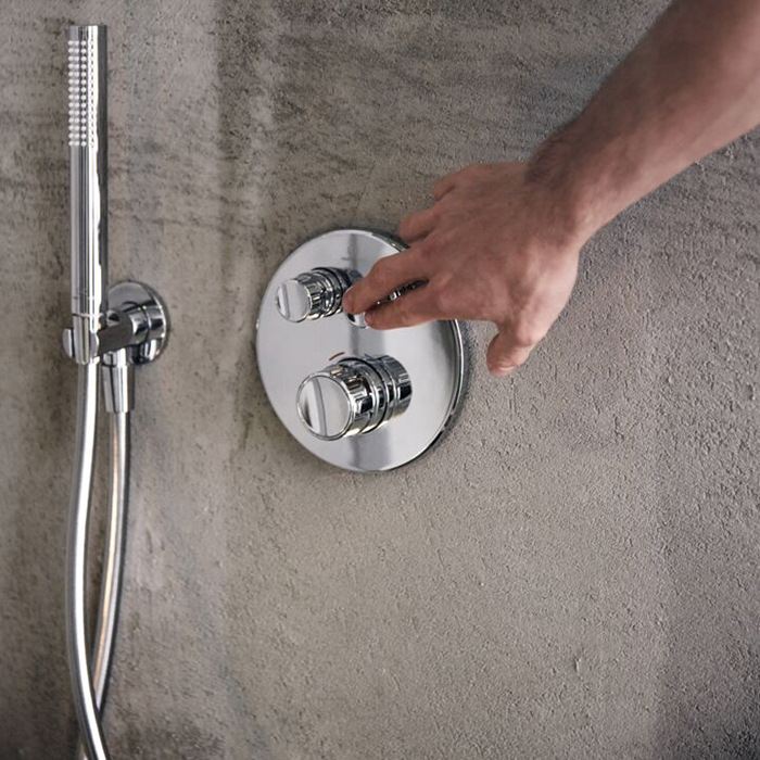 Ideal Standard Ceratherm Navigo Смеситель для душа, встраиваемый, термостатический, для монтажа с комплектом EASY-BOX A1000NU, цвет: хром