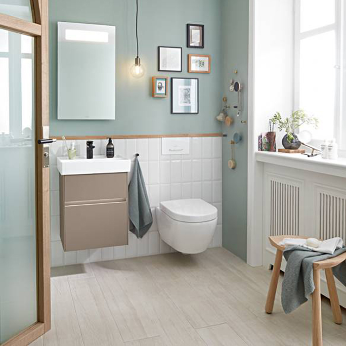 Villeroy & Boch ViConnect, Кнопка смыва, размер 253 x 145 x 20 mm, цвет: белый