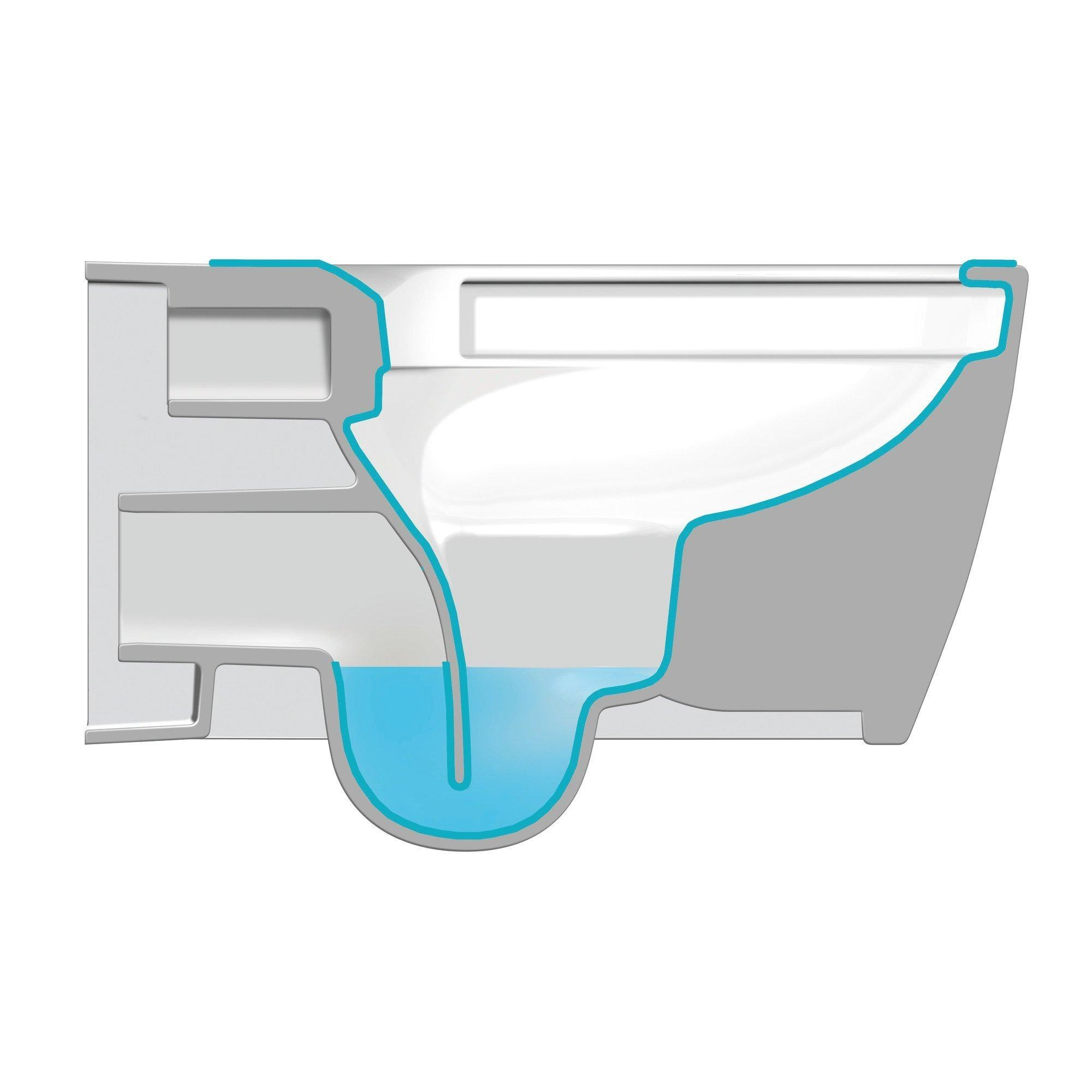 Duravit Me by Starck Комплект: подвесной унитаз 56x37см, Rimless 252909+ сиденье с мягким закрыванием 002009, цвет: белый