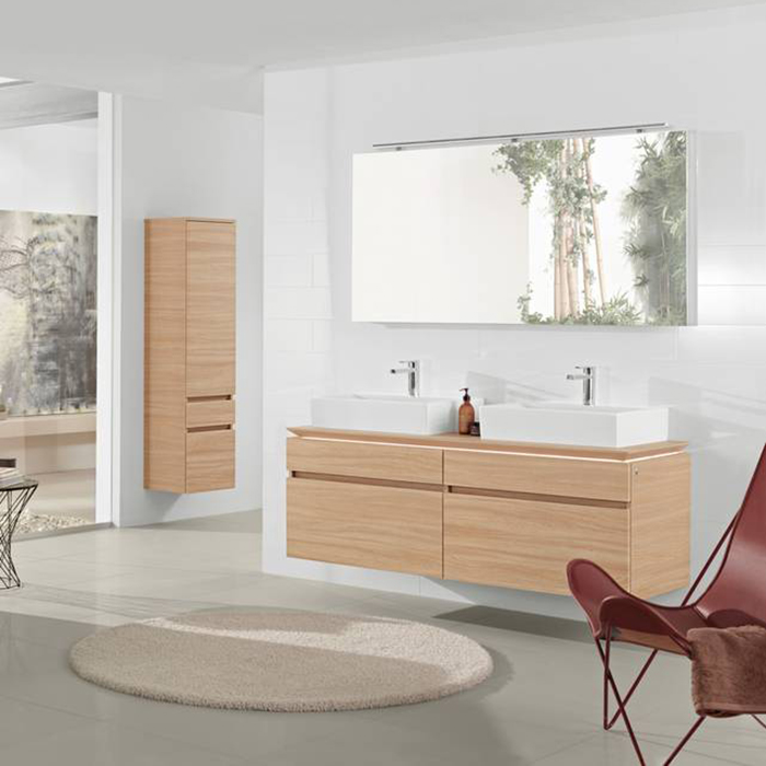 Villeroy&Boch Memento Раковина 60х42 см, 1 отв., прямоугольная, с переливом, с антигрязевым покрытием CeramicPlus, цвет: белый