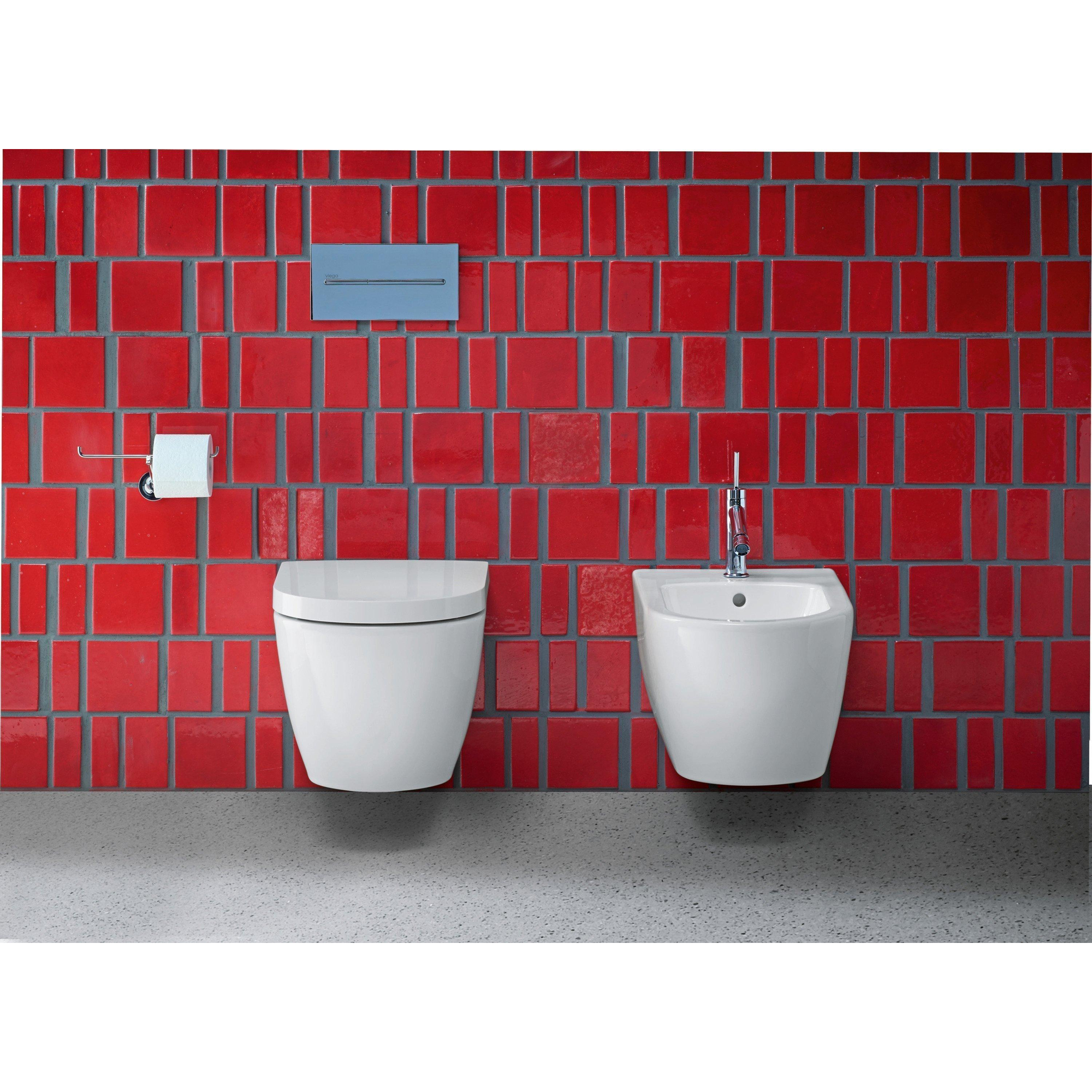 Duravit ME by Starck Комплект: унитаз подвесной Compact Rimless, 37x48см 253009 + сиденье с микролифтом: 002019, цвет: белый
