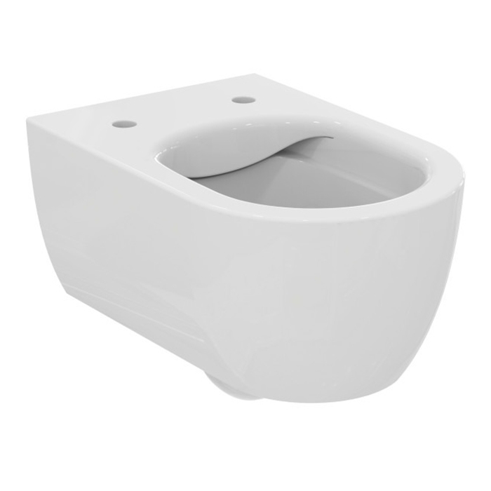 Ideal Standard Blend Curve Унитаз подвесной 54х36см., безободковый с технологией смыва RimLS+®, цвет: белый