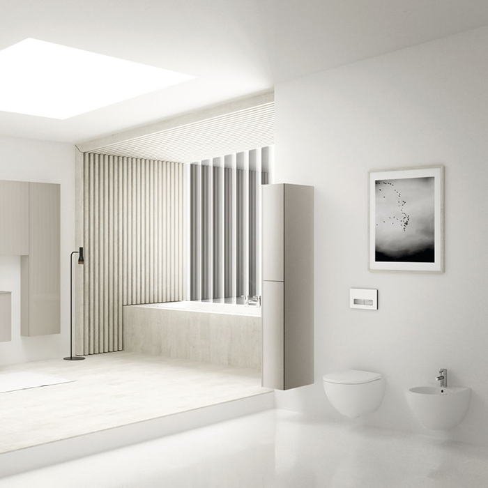 Geberit Acanto Унитаз 35х41см., подвесной, безободковый, цвет: белый