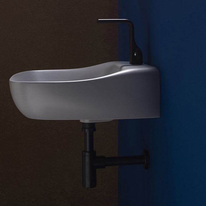 Flaminia Fluo Раковина 70x49xh20см., подвесная, с 1 отв., цвет: cenere