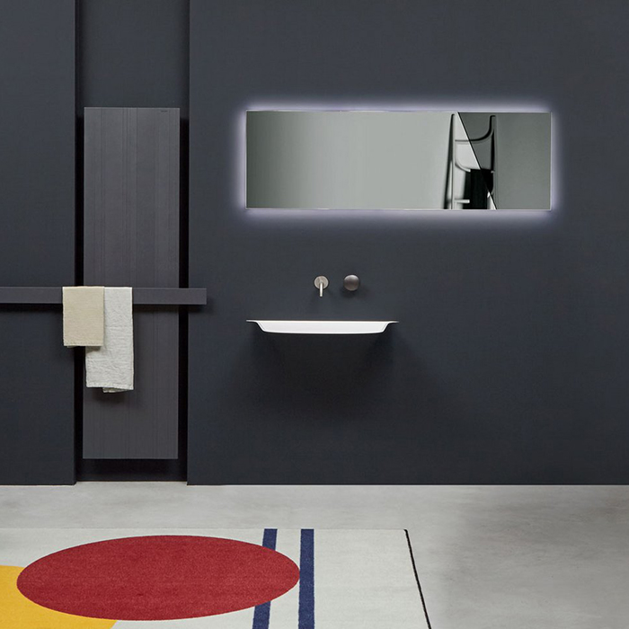 Antonio Lupi Soffio Раковина 86x56x77.5 см, без отв., с Led подсветкой, цвет: белый