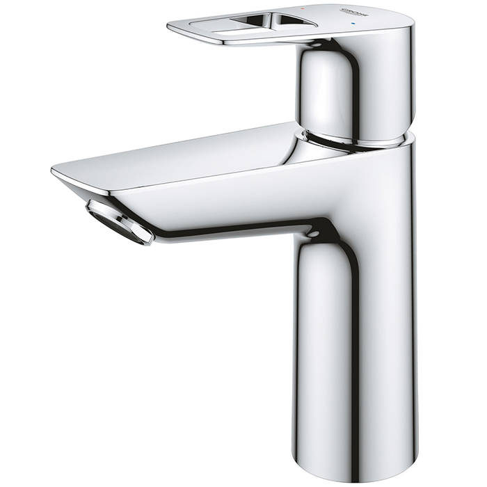Grohe BauLoop Смеситель для раковины, 1 отв., без донного клапана, цвет: хром