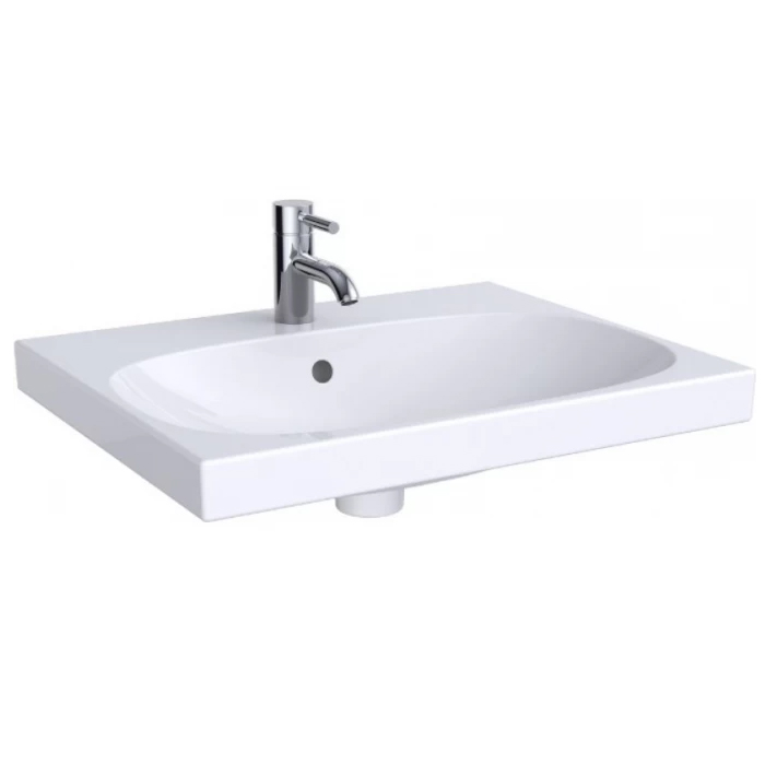Geberit Acanto Раковина 60x48см., подвесная, 1 отв., цвет: белый