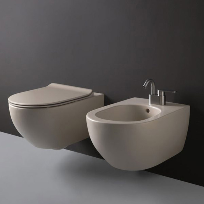 Flaminia APP Унитаз подвесной 54x36xh27см, с системой goclean®, цвет: матовый argilla