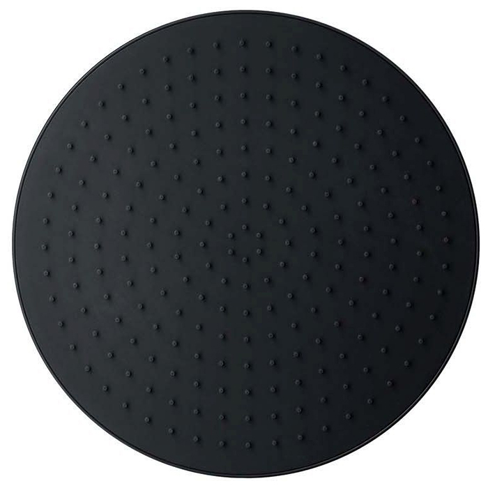 Duravit Shower Верхний душ Ø23 см, 1 режим, настенный/потолочный, цвет: черный матовый