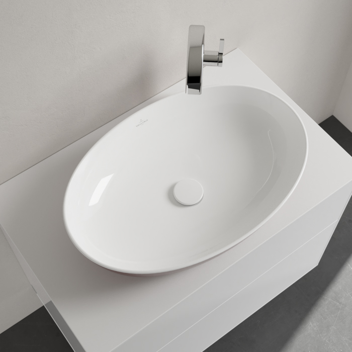 Villeroy&Boch Artis Раковина 61x41x13см., накладная, цвет: Bordeaux