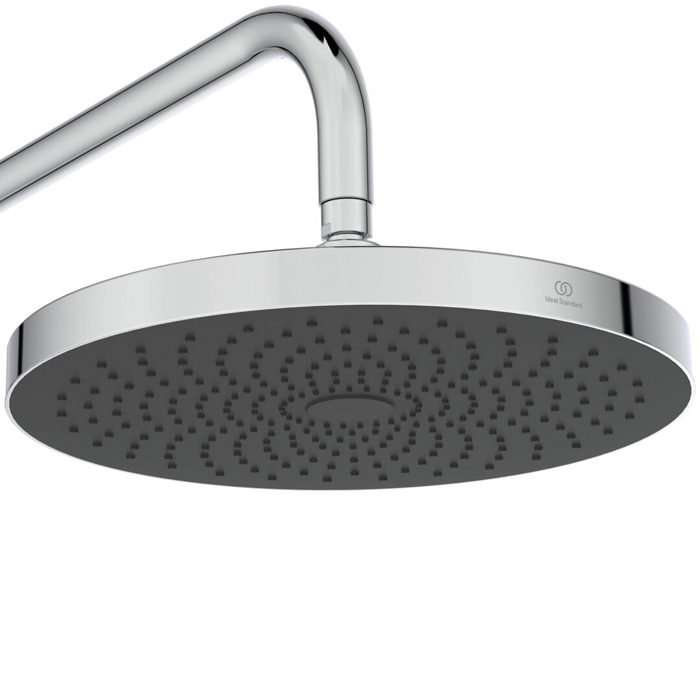 Ideal Standard Ceratherm SOLOS Душ. система с термостатом Cool body, с верхним душем d30см, ручной душ - 3 режима, шланг: 175см, стекл. полка, цвет: хром