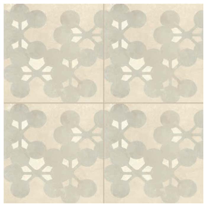 Mutina Azulej Керамогранит 20x20см, универсальный, глазурованный, цвет: flores bianco