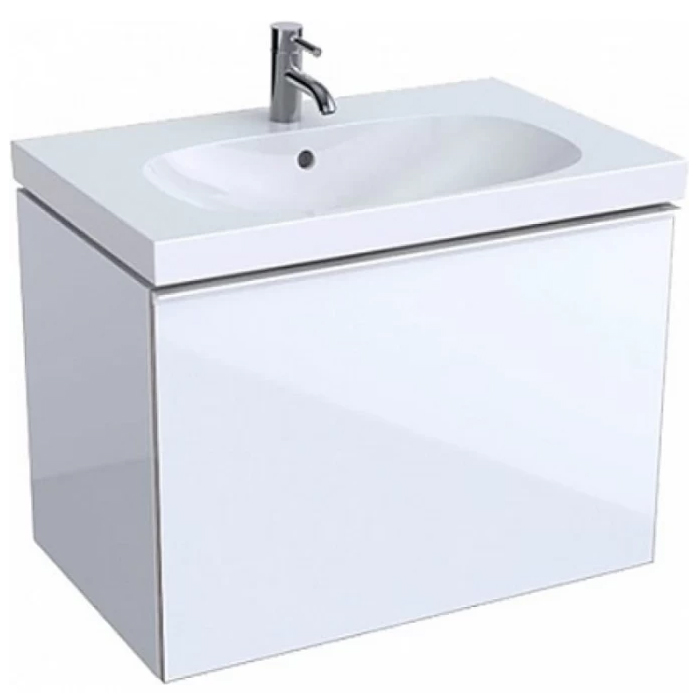 Geberit Acanto Раковина 75x48см., накладная, 1 отв., цвет: белый