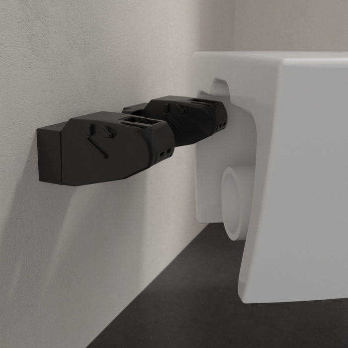 Villeroy&Boch Subway 2.0, Унитаз подвесной, с открытым смывным краем Compact, DirectFlush, горизонтальный выпуск, не подходит для установки со смывными кранами, 37x56см, цвет: белый