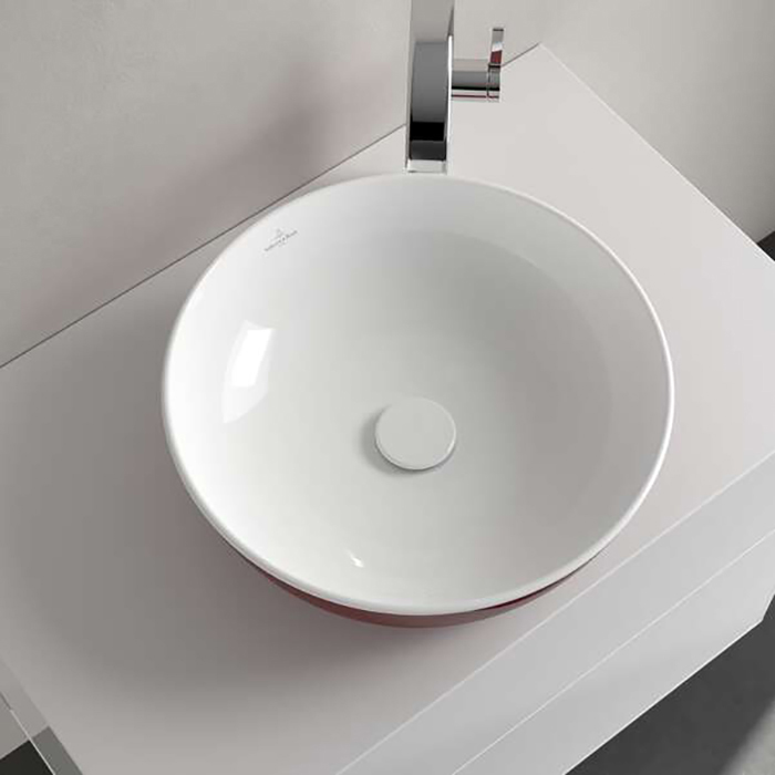 Villeroy&Boch Artis Раковина 43x43x13см., накладная, цвет: Sage Green