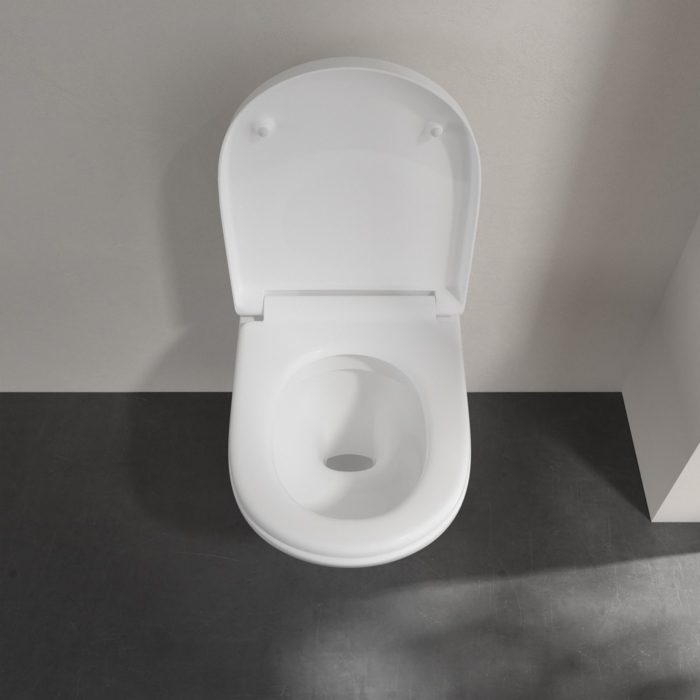 Villeroy&Boch O.novo Унитаз подвесной 36x56 см, безободковый, цвет: белый