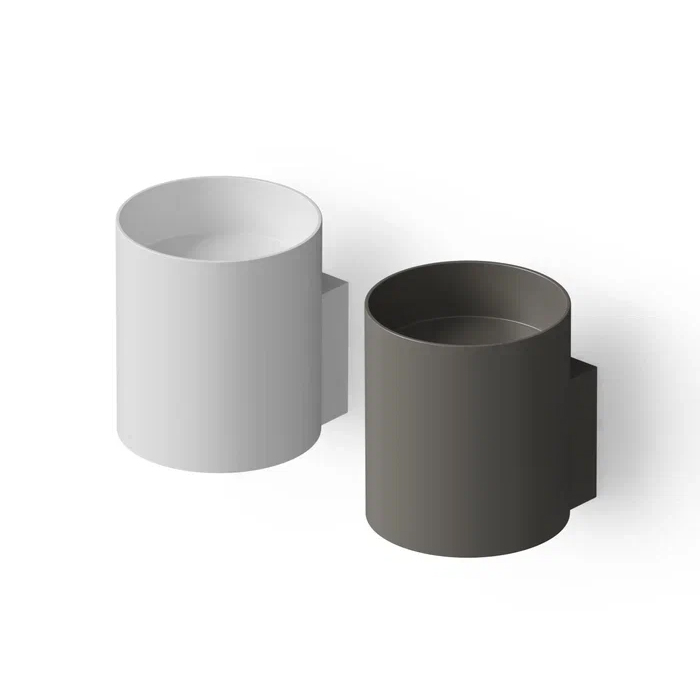 Dea Design Pedestal Basin Раковина 40x42x55см., напольная, без отв., Solid Surface, цвет: White №18