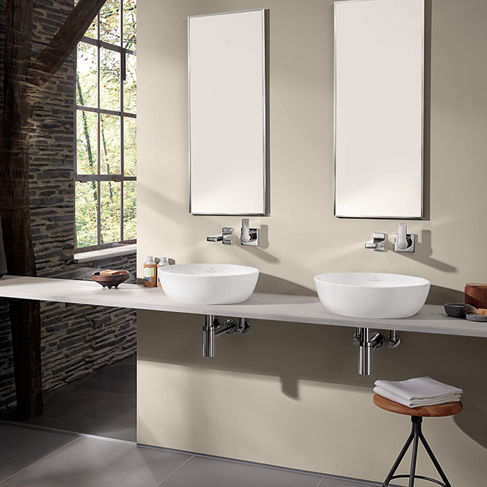 Villeroy&Boch Artis Раковина 43х43 см, без отв., без перелива, с антигрязевым покрытием CeramicPlus, цвет: белый