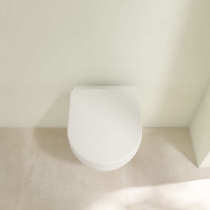 Villeroy&Boch Subway 3.0 Унитаз 48х35см., подвесной, Rimless, цвет: белый