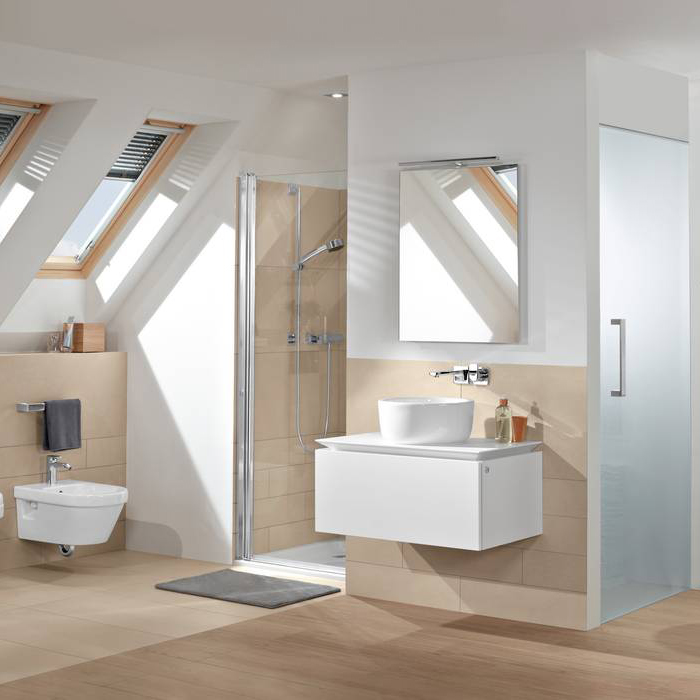 Villeroy&Boch O.novo Душевой поддон 80х80х6см., акрил, цвет: альпийский белый