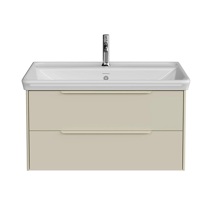 Kerama Marazzi Elegance Тумба 80см., подвесная, 2 ящика, цвет: жемчужный лён